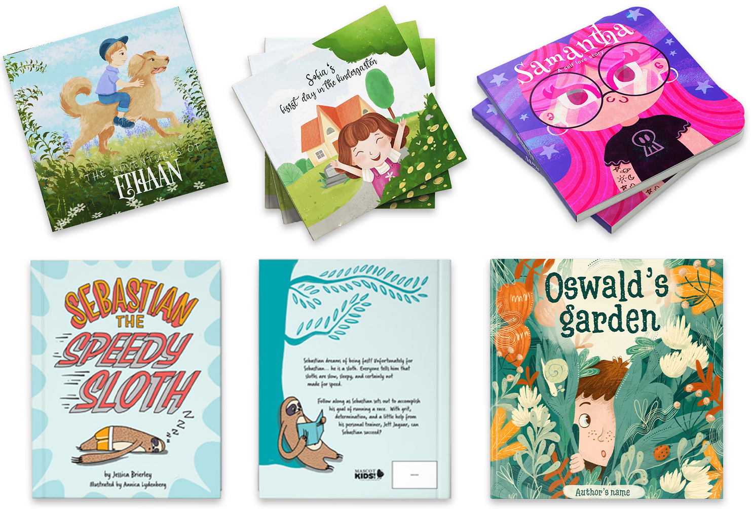 Children story books best sale name